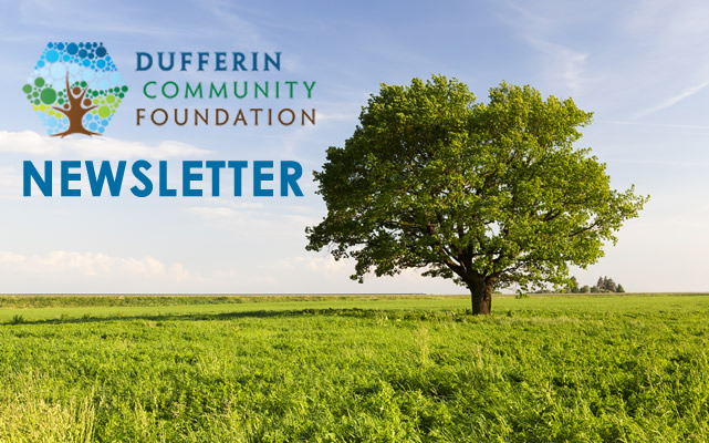 Dufferin Community Foundation Newsletter