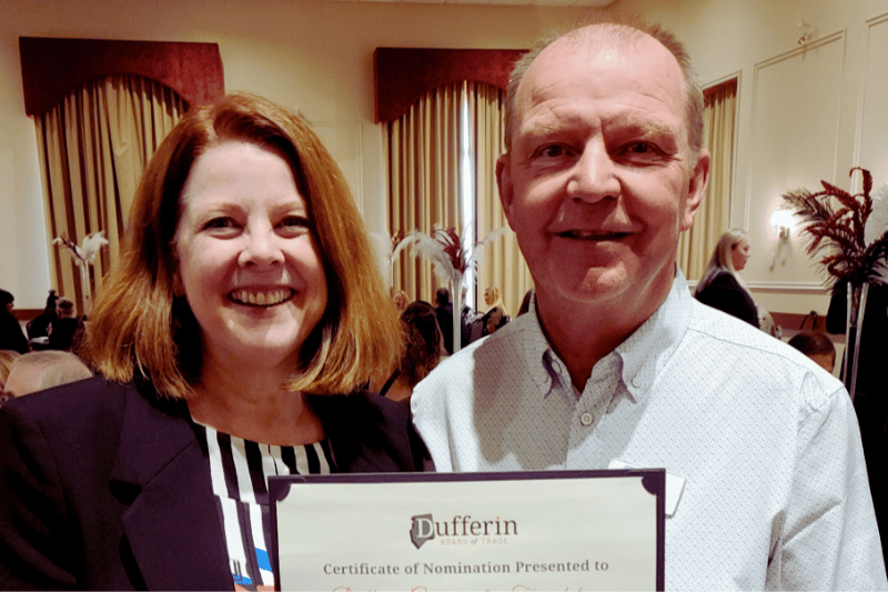 Dufferin Community Foundation Honoured with First-Ever Nonprofit of the Year Nomination