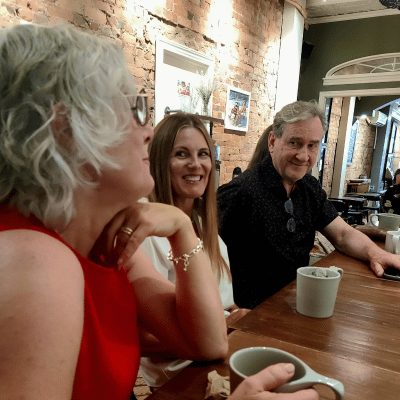 Julie Wood, Jennifer Moore (DCAFS) & Steve Wood